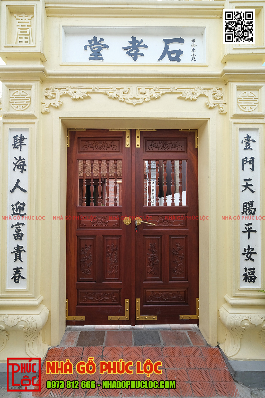 Sưu tầm các mẫu cổng nhà cổ Bắc Bộ đẹp