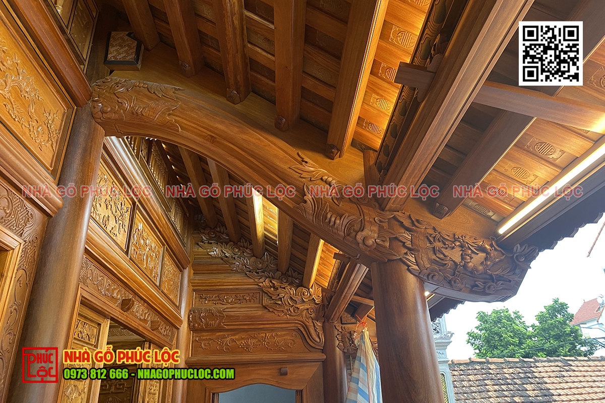 kiến trúc nhà gỗ 