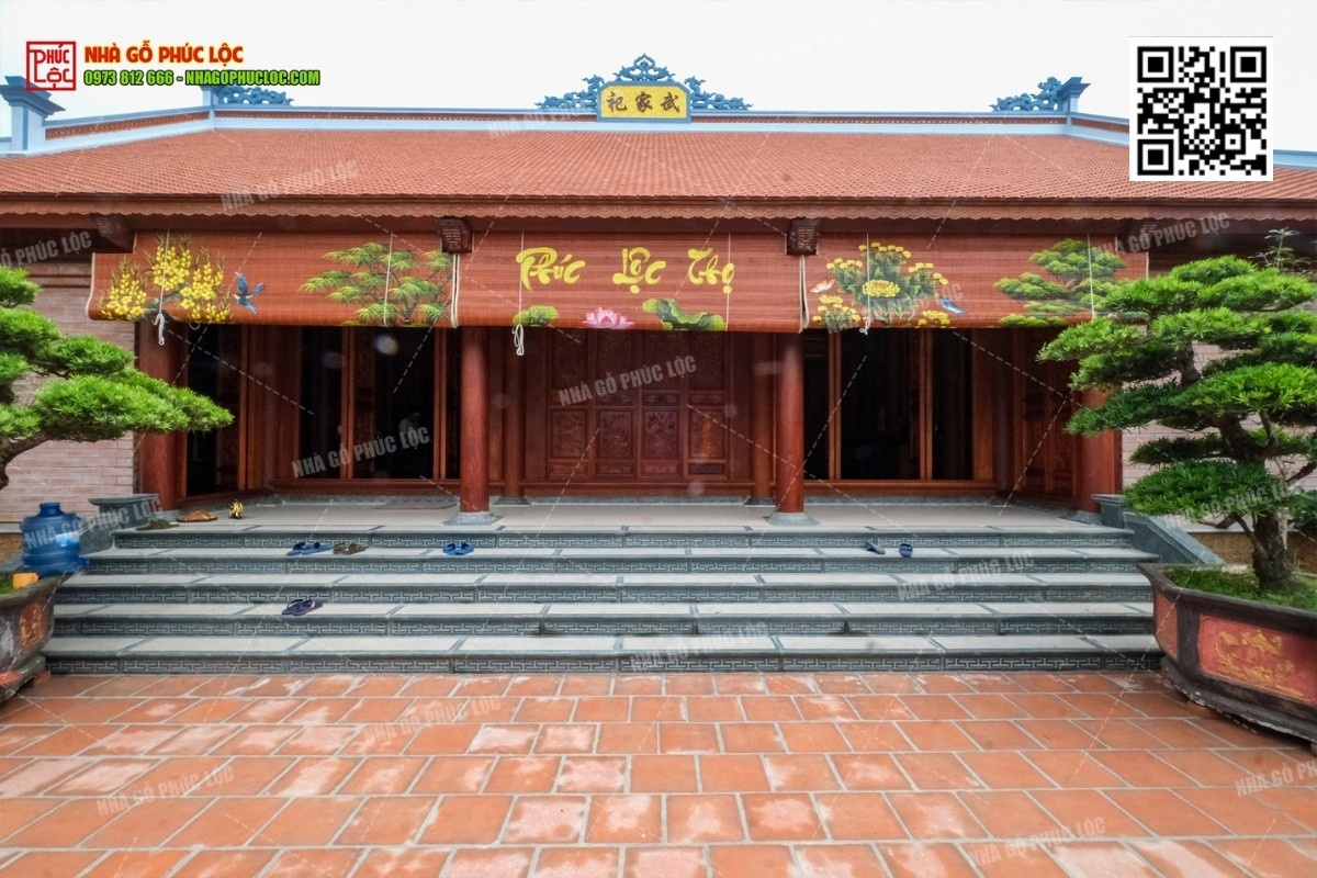 Tại sao sân gạch đỏ luôn được ưu tiên trong công trình nhà gỗ?