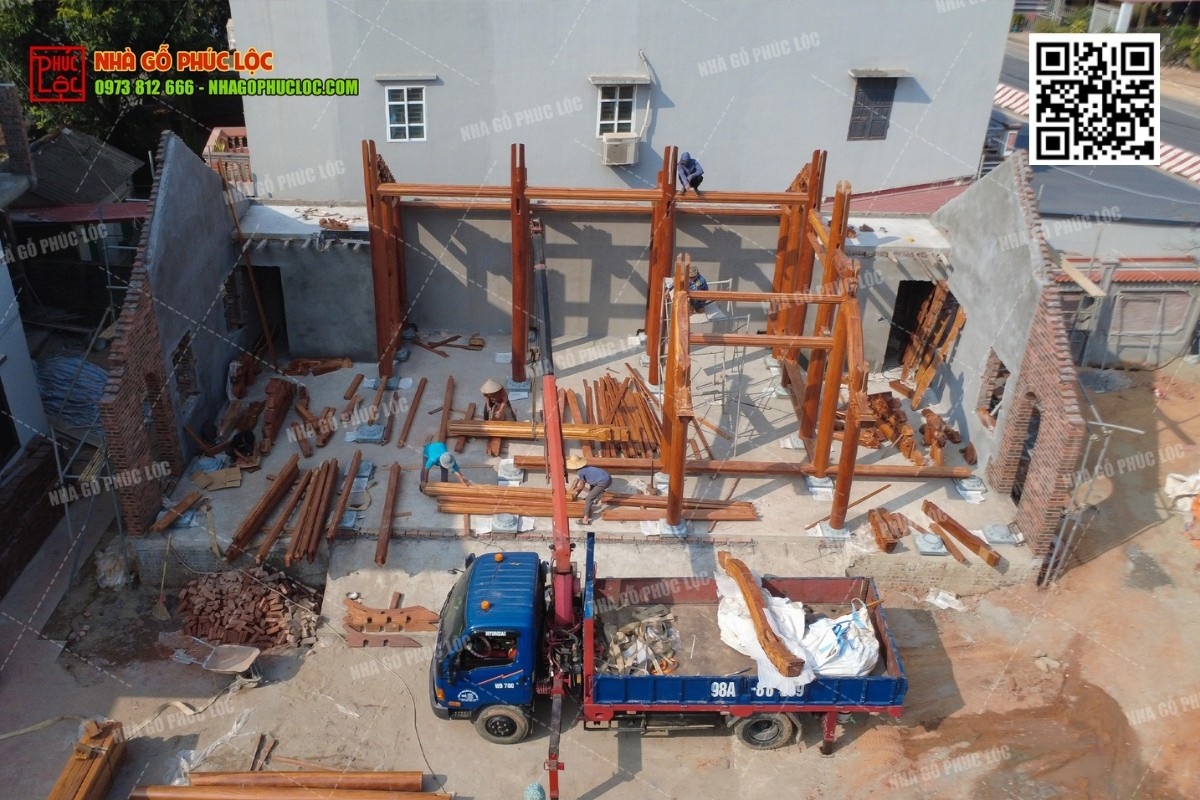 Cần lưu ý gì khi thi công nhà gỗ đơn sơ?