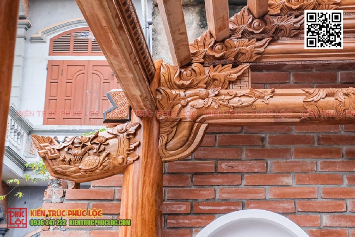 Sự kết hợp ý nghĩa hoa văn rùa và sen