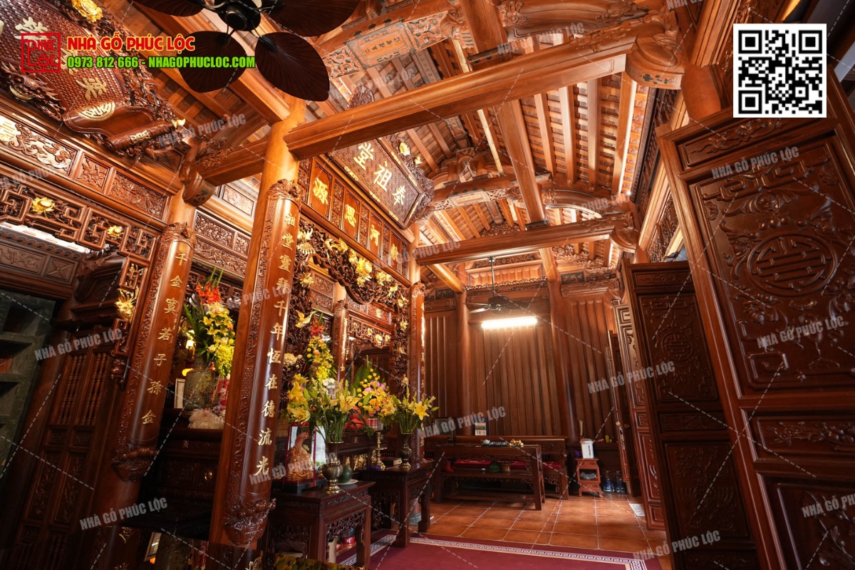 Kinh nghiệm dự trù chi phí làm nhà gỗ 3 gian chính xác