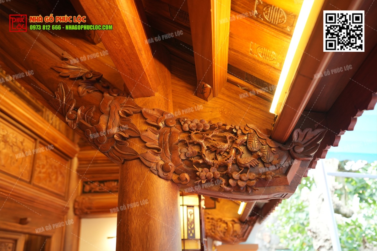 Chọn hoa văn chạm khắc tinh tế