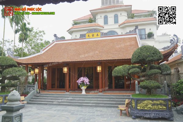 Kinh nghiệm xây dựng nhà thờ họ bằng gỗ đẹp