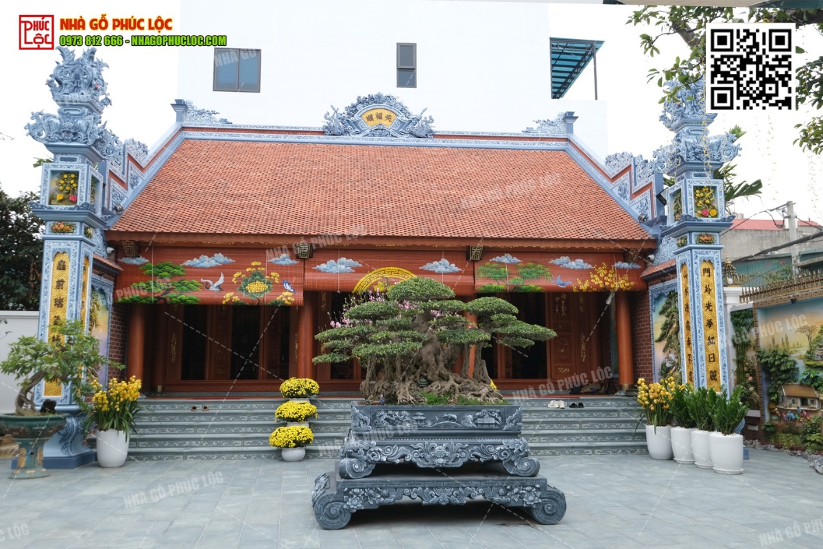 Một số mẫu nhà gỗ lim 3 gian đẹp được ưa chuộng