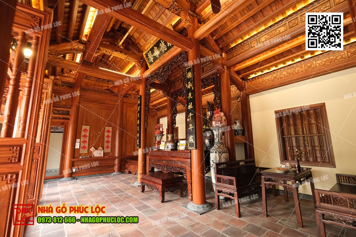 Tách biệt không gian thờ tự và sinh hoạt