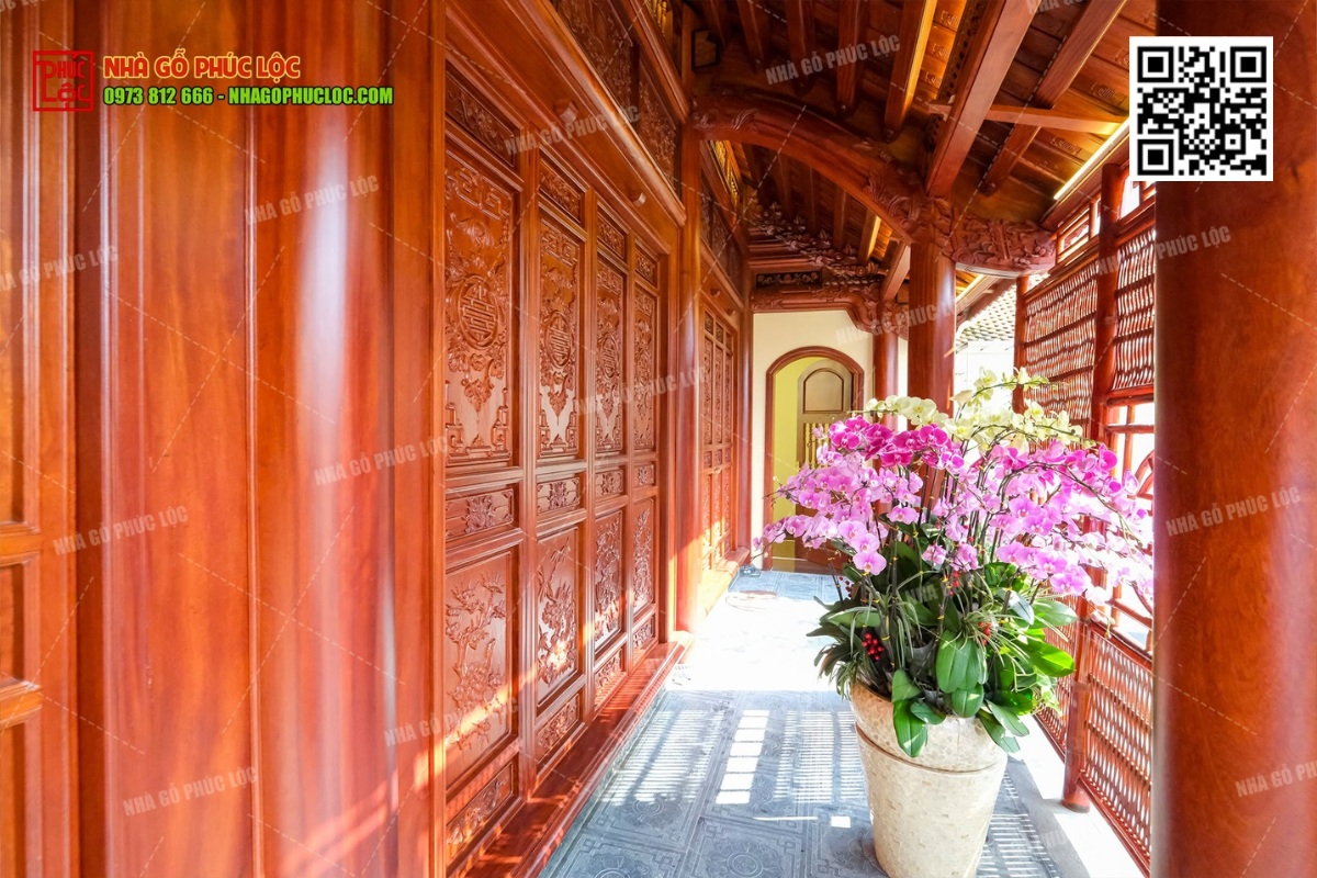 Phù hợp với xu hướng thiết kế nhà gỗ hiện đại