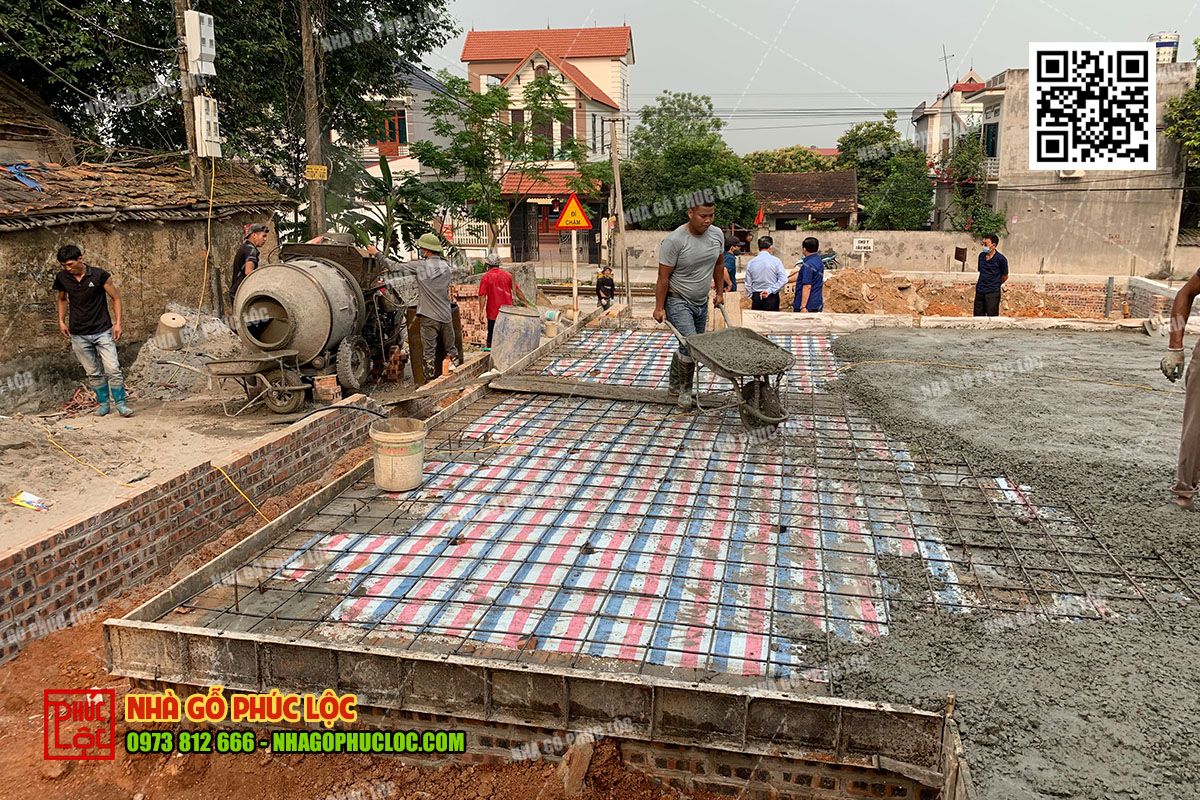 Những lưu ý khi thi công nhà gỗ 3 gian có hậu cung