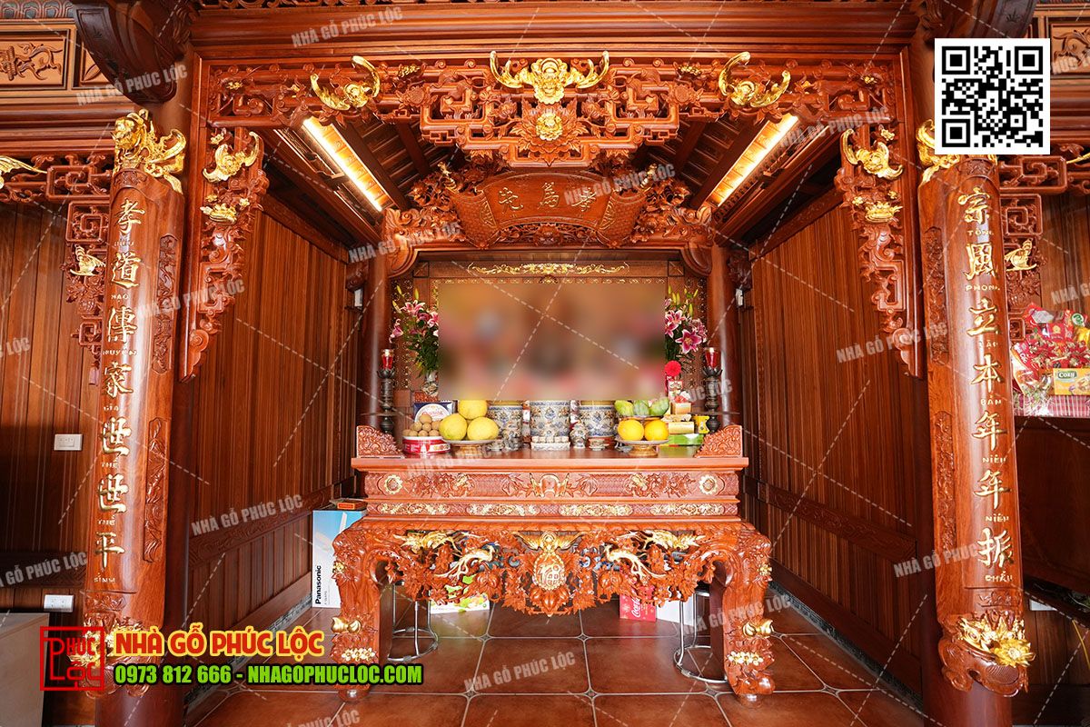 Đảm bảo sự hài hòa giữa hậu cung và tổng thể nhà